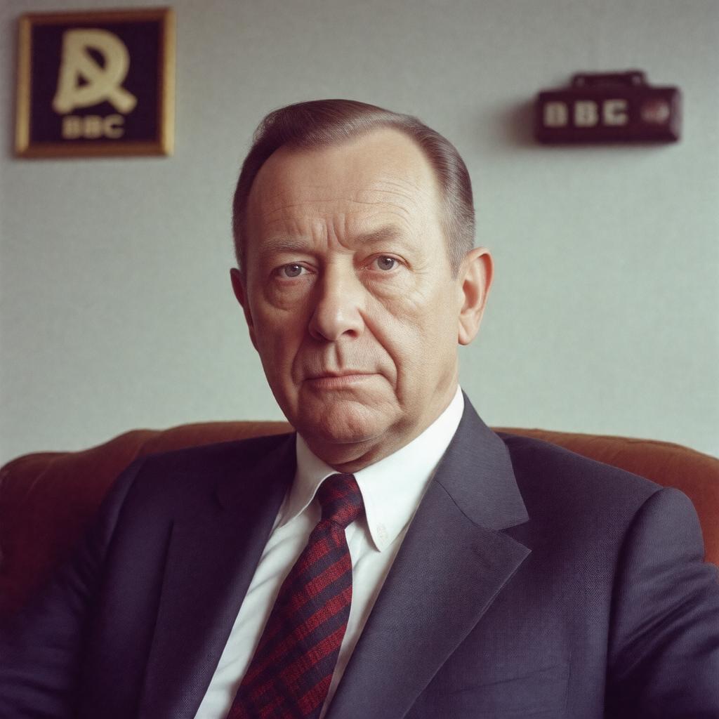 AI-created image of Guy Burgess