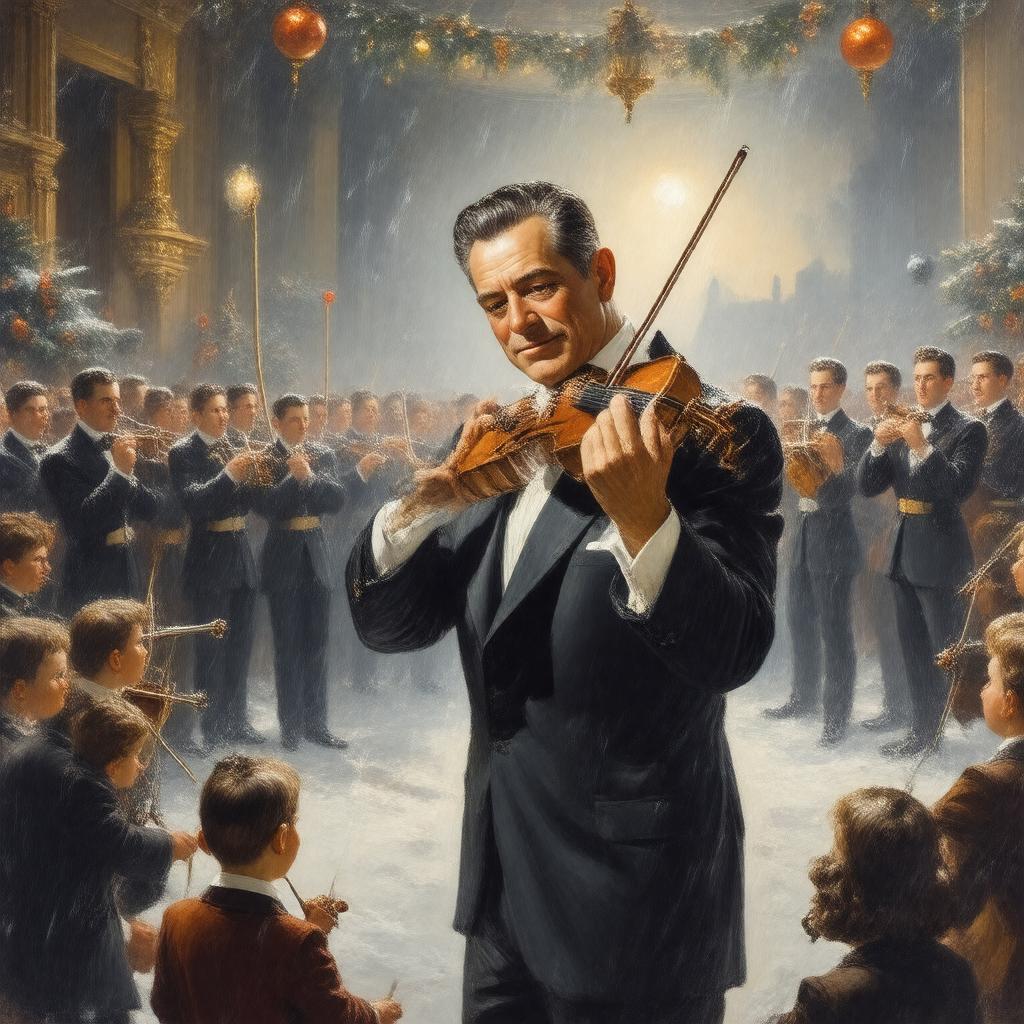 AI-created image of Guy Lombardo