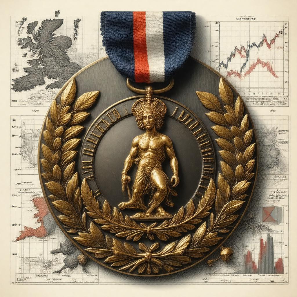 AI-created image of Guy Medal