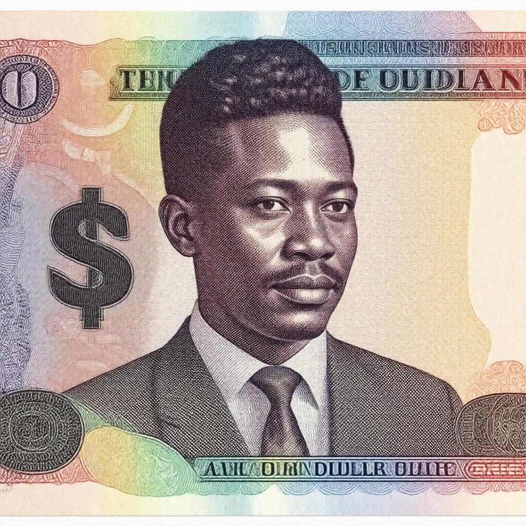 AI-created image of Guyanese dollar