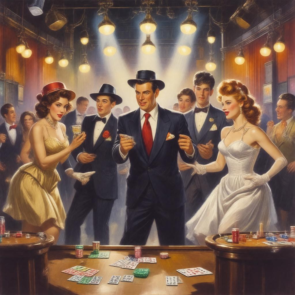 AI-created image of Guys and Dolls