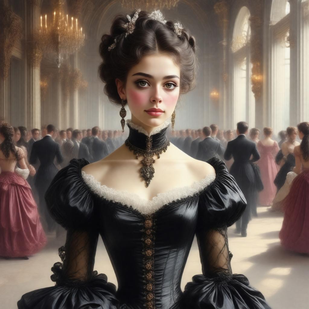 Click to view larger image AI-created image of Gwendolen Harleth