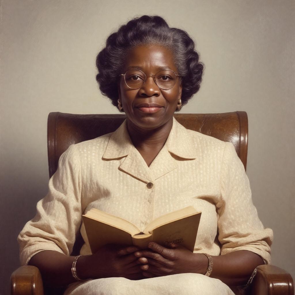 AI-created image of Gwendolyn Brooks
