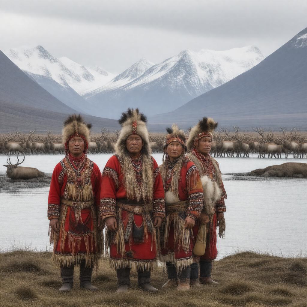 AI-created image of Gwich’in