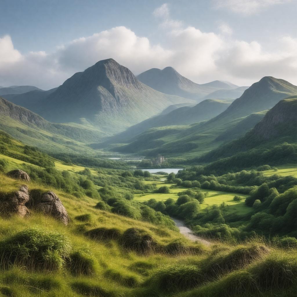 AI-created image of Gwynedd