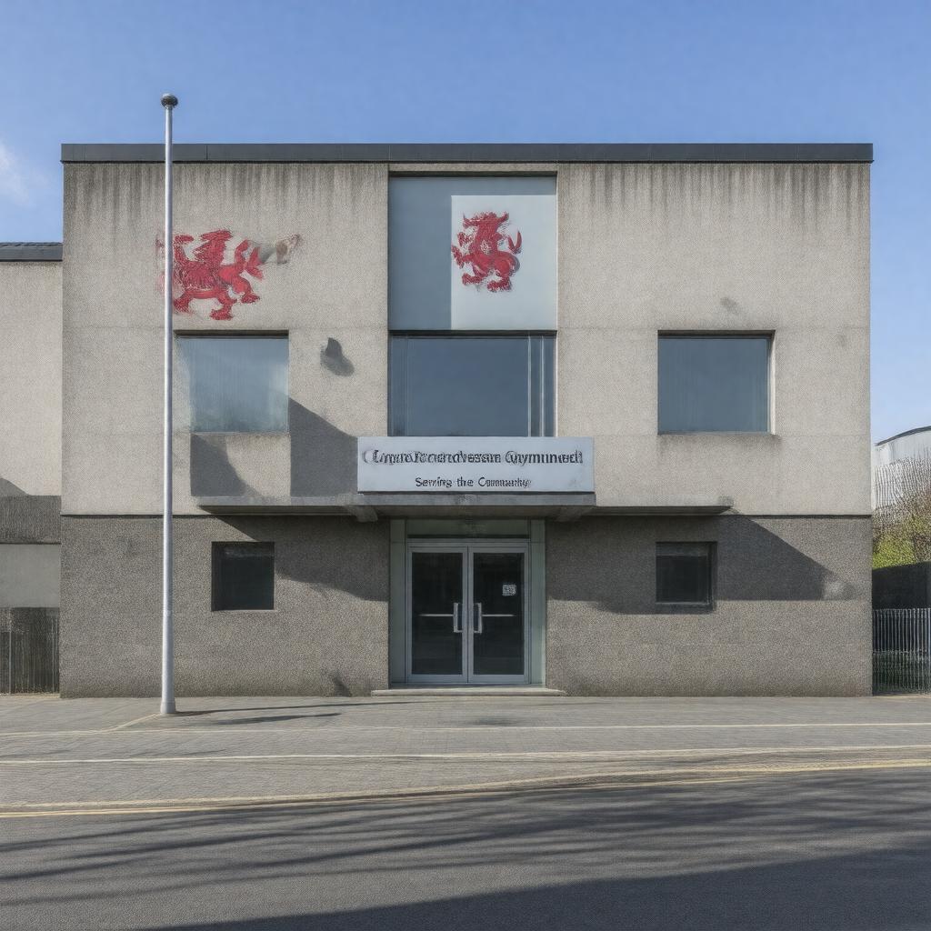 AI-created image of Gwynedd Council