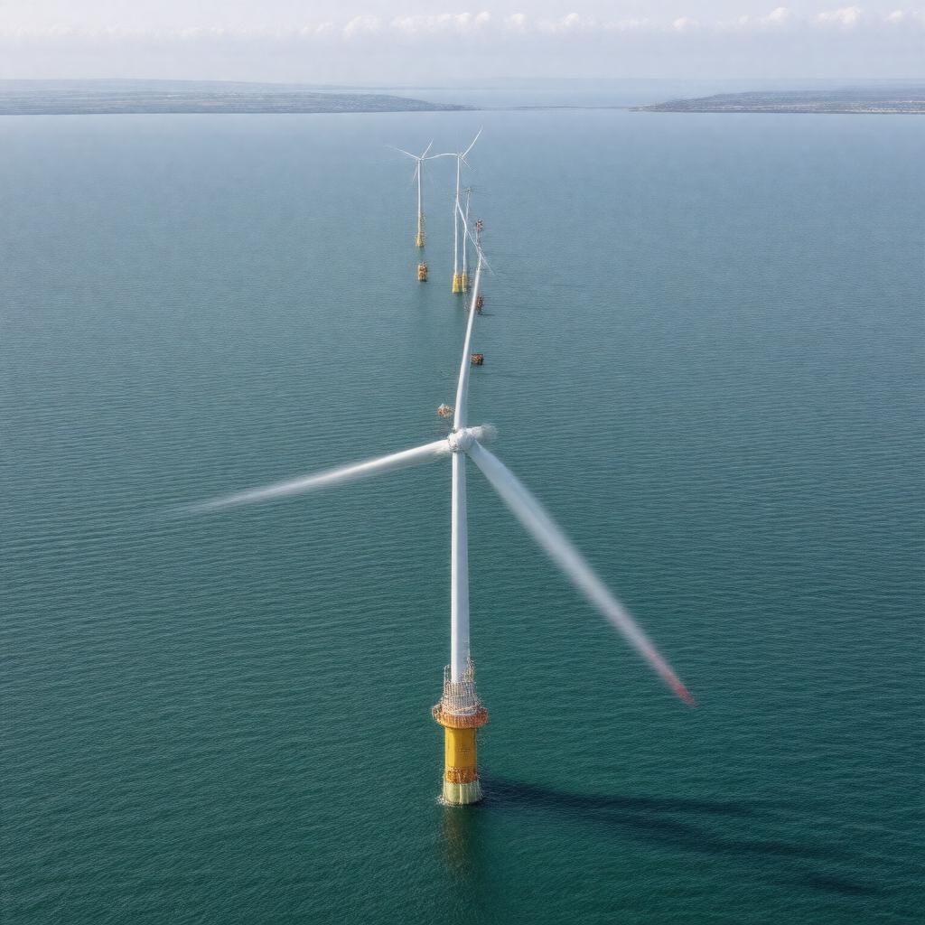 AI-created image of Gwynt y Môr