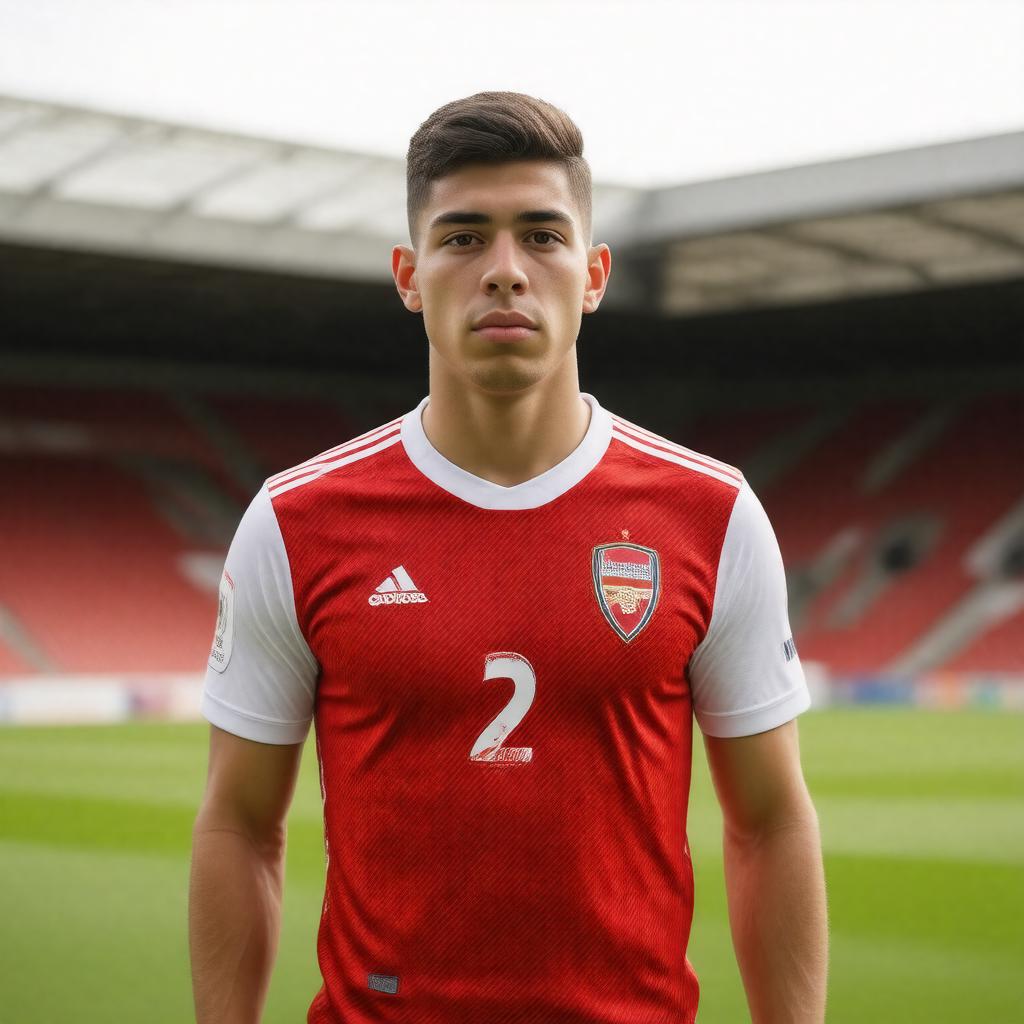 AI-created image of Héctor Bellerín