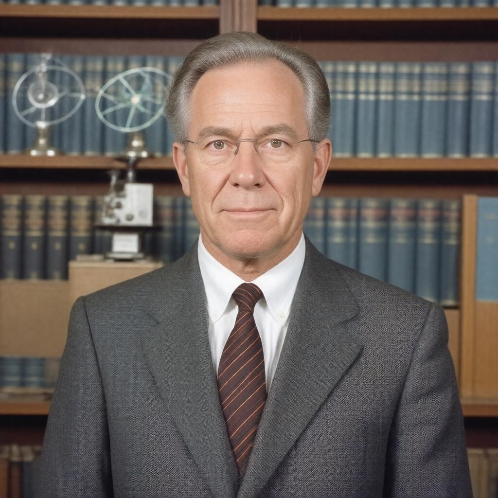 AI-created image of H. D. Smyth