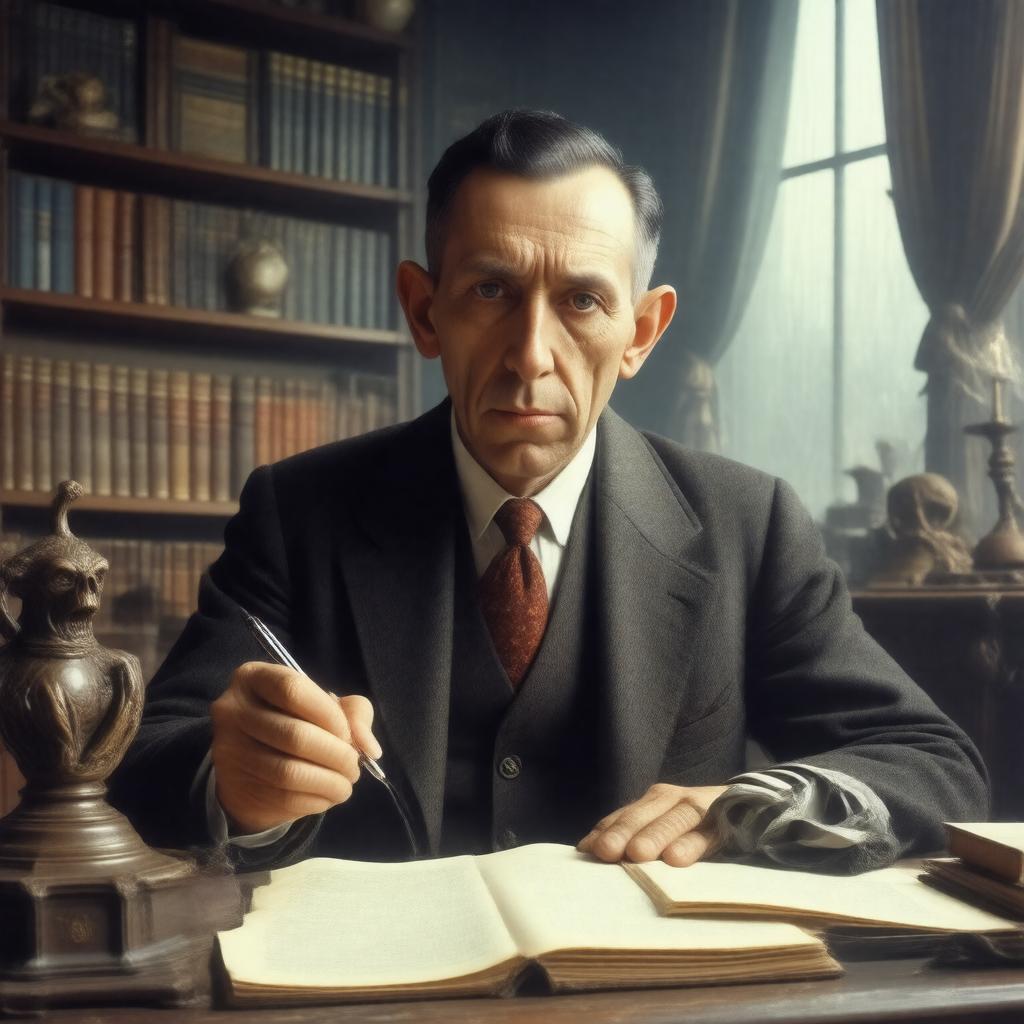 AI-created image of H. P. Lovecraft