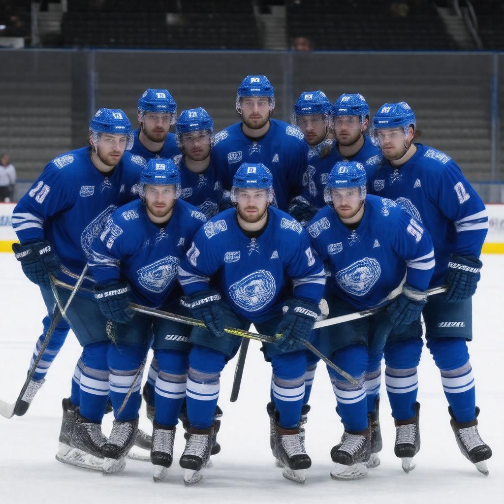 AI-created image of HC Dinamo Minsk