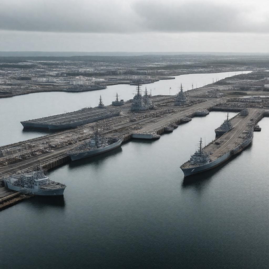AI-created image of HMNB Devonport