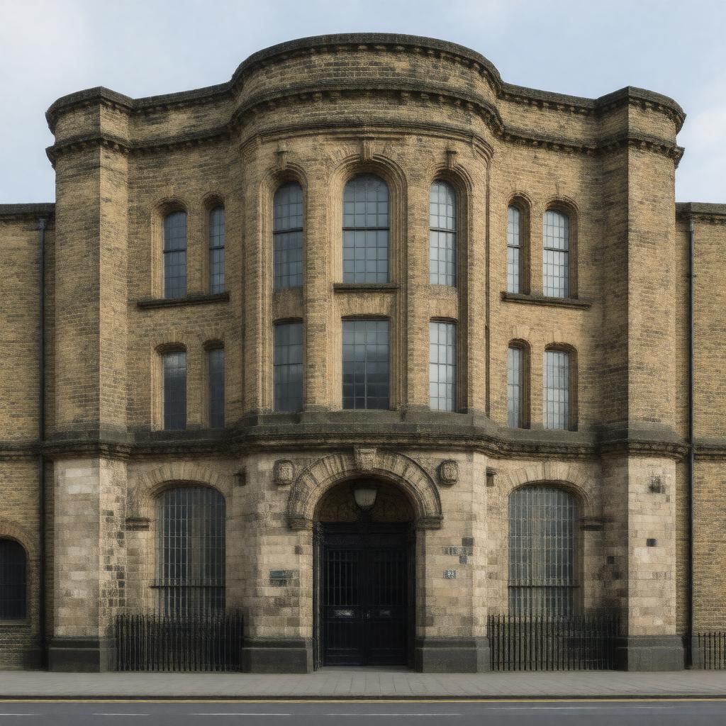 AI-created image of HM Prison Pentonville