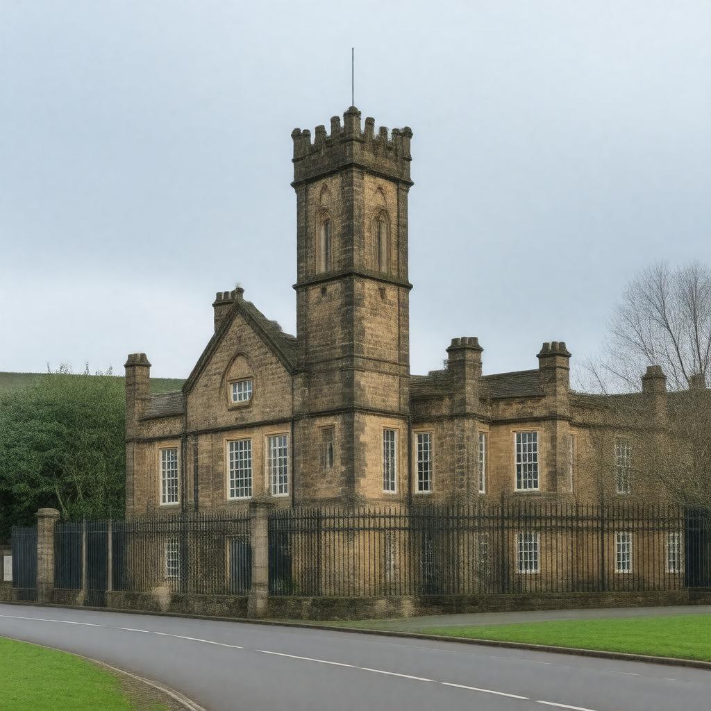 Click to view larger image AI-created image of HM Prison Reading