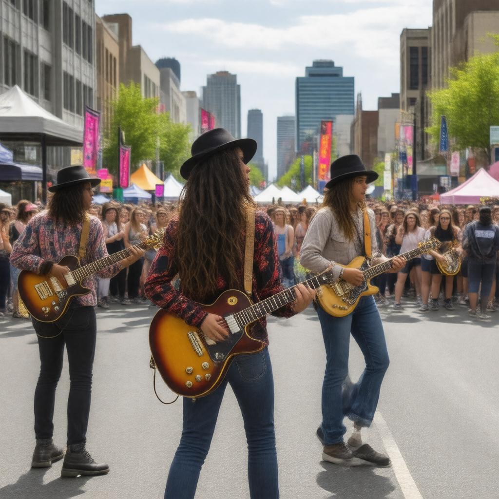 Click to view larger image AI-created image of HONK! Fest West