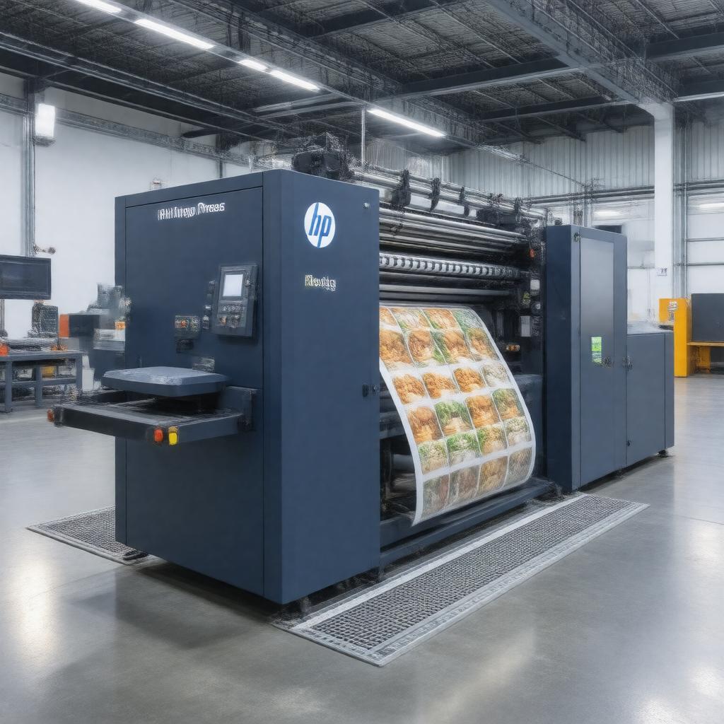 Click to view larger image AI-created image of HP Indigo