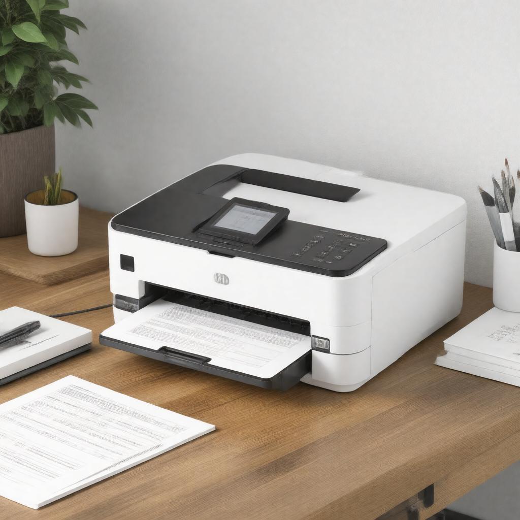 AI-created image of HP LaserJet