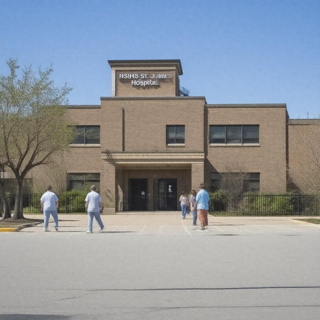 AI-created image of HSHS St. John's Hospital