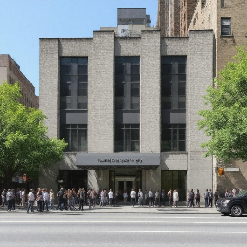 AI-created image of HSS (Hospital for Special Surgery)