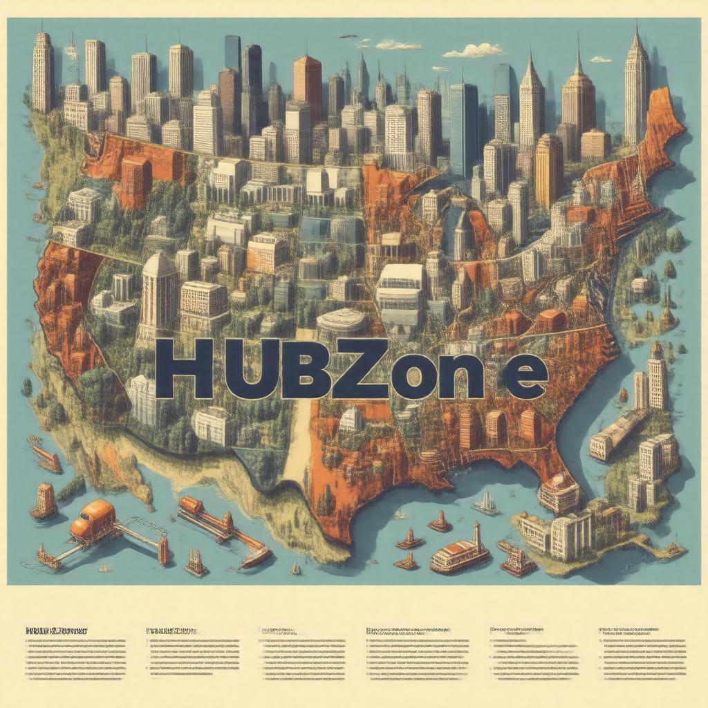 Click to view larger image AI-created image of HUBZone Program