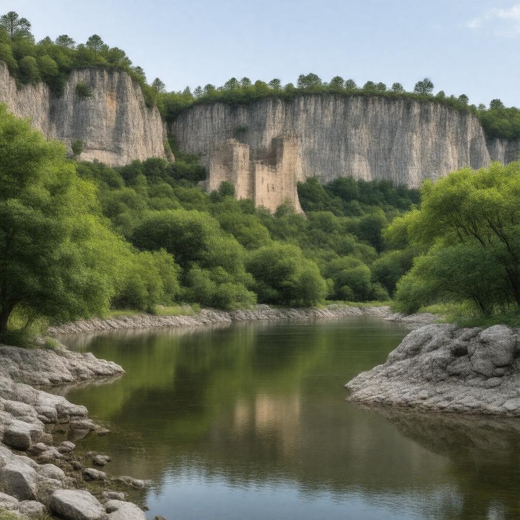 AI-created image of Ha Ha Tonka State Park