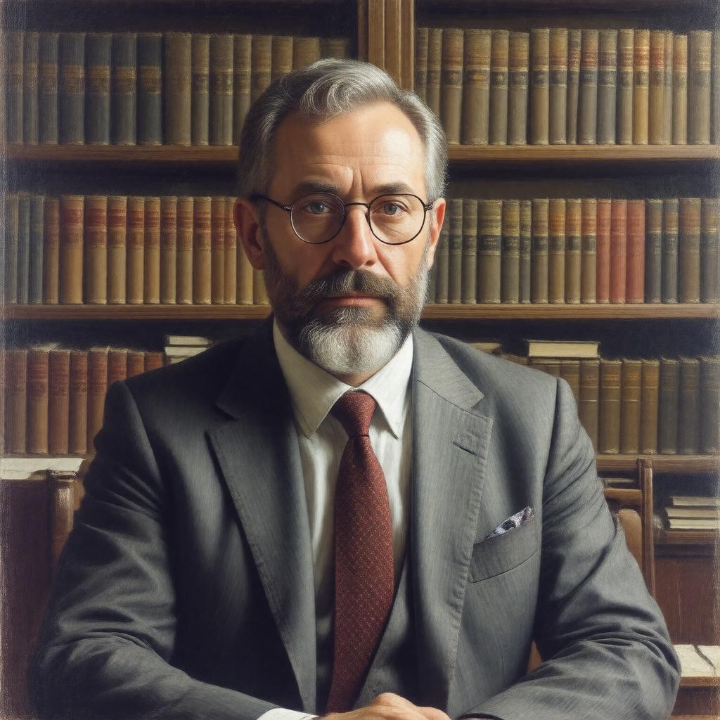 Click to view larger image AI-created image of Haakon Chevalier