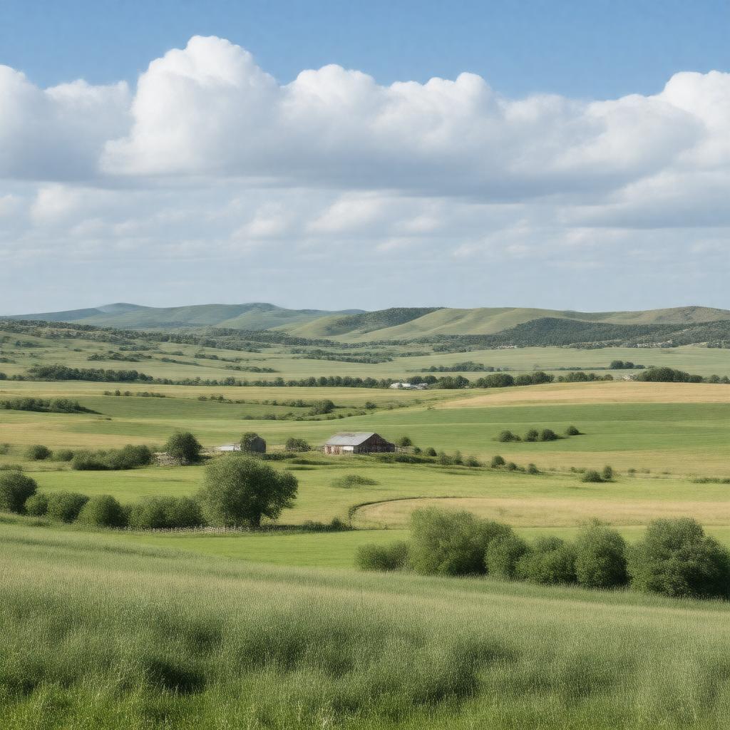 AI-created image of Haakon County