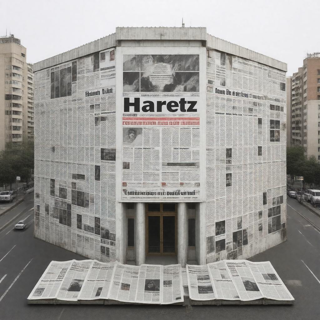 Click to view larger image AI-created image of Haaretz