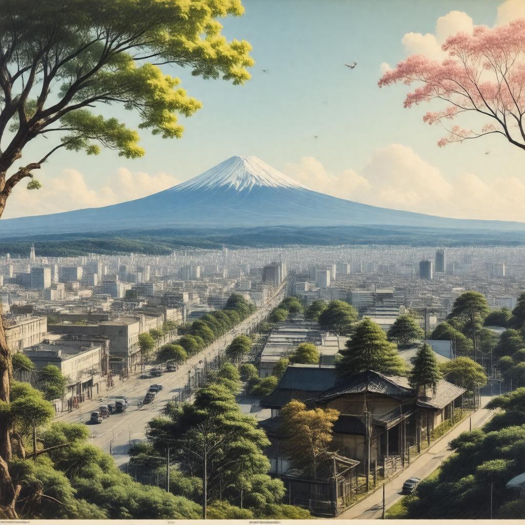 AI-created image of Hachioji