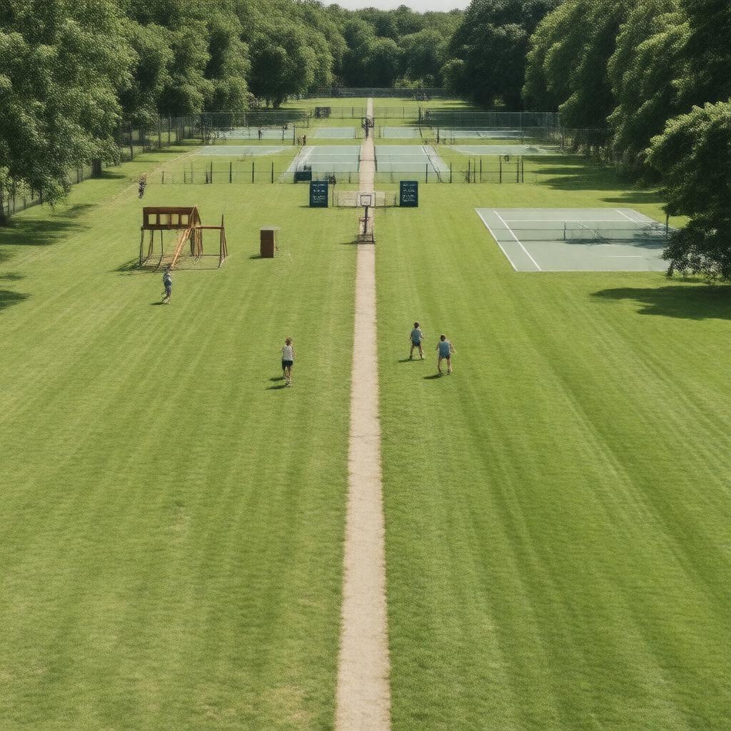 Click to view larger image AI-created image of Hackney Downs Park