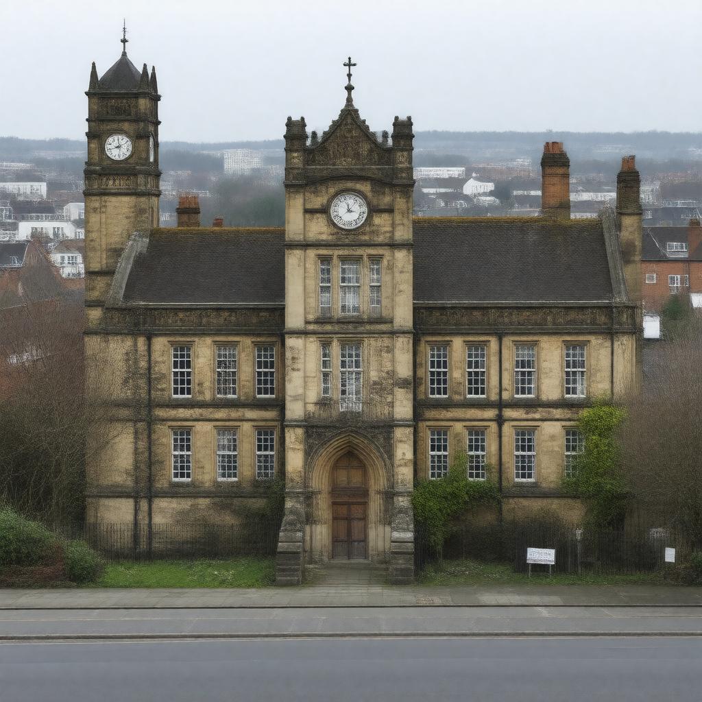 AI-created image of Hackney Downs School