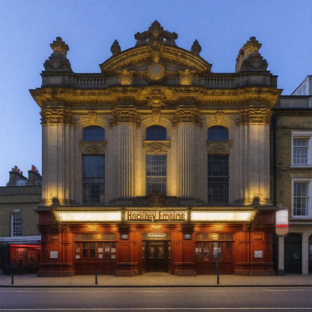AI-created image of Hackney Empire