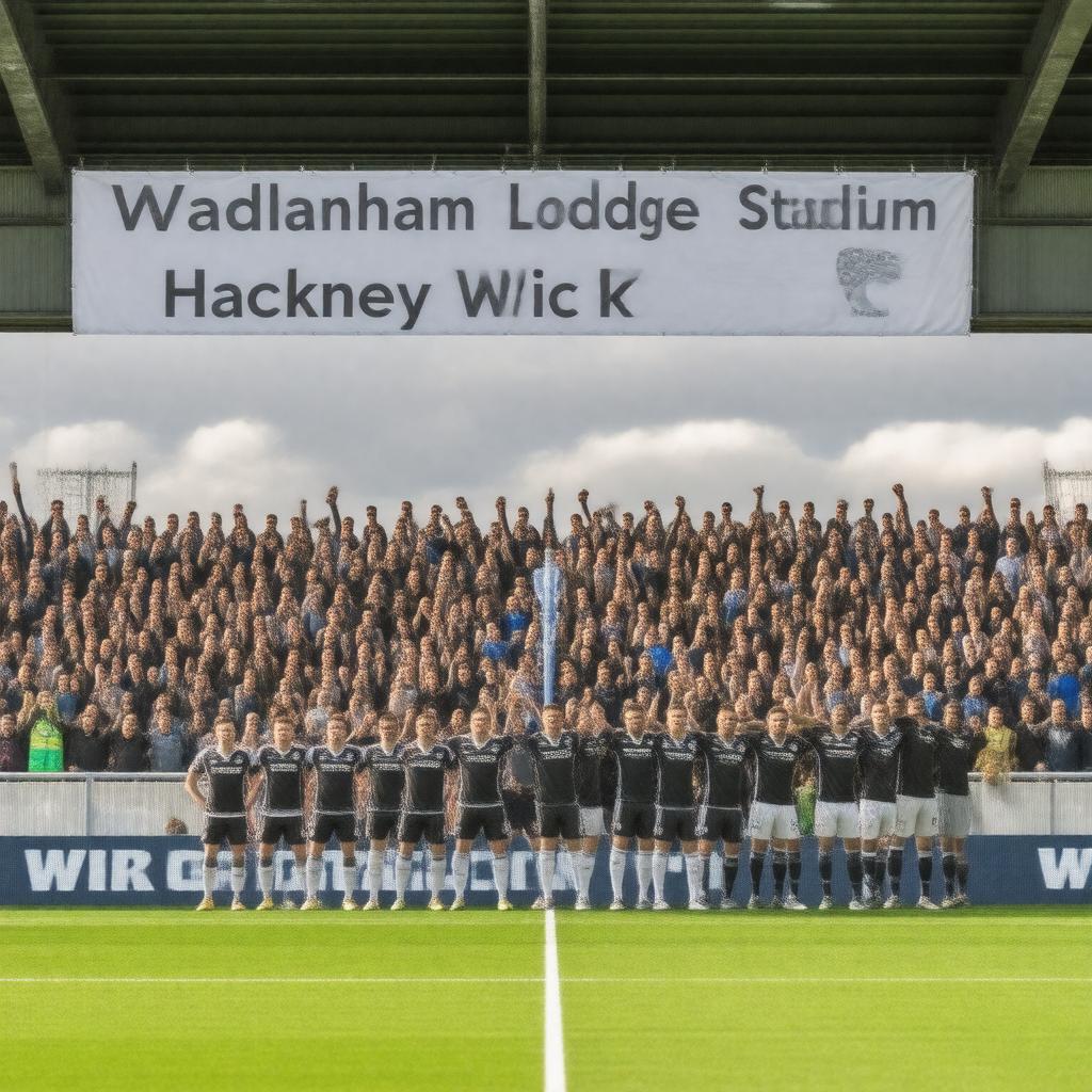 AI-created image of Hackney Wick FC