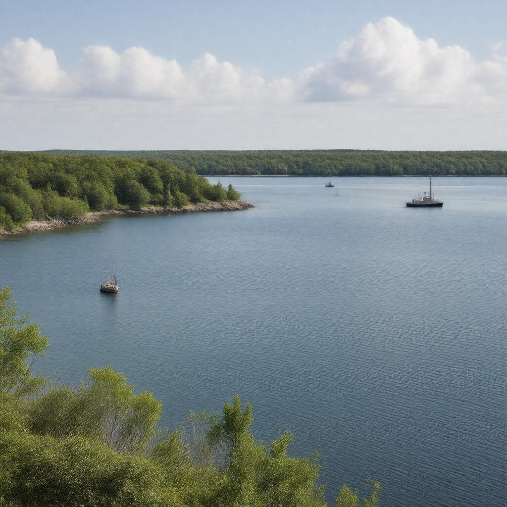 AI-created image of Hadley Harbor