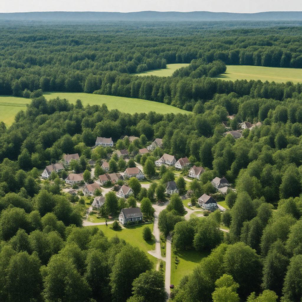 AI-created image of Hadley, Massachusetts