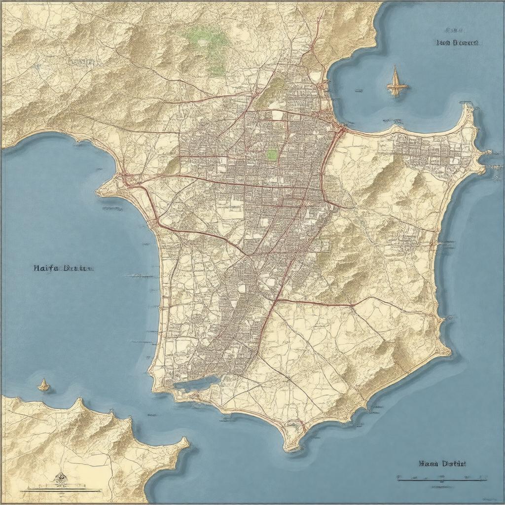 AI-created image of Haifa District
