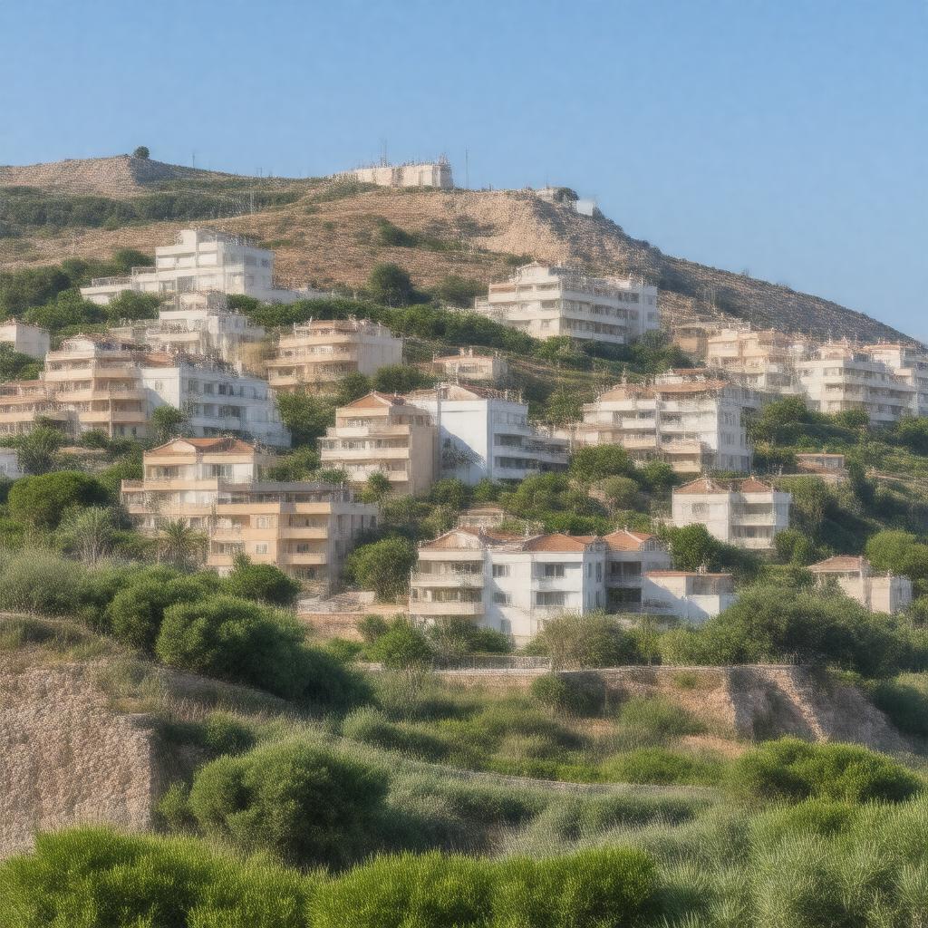 AI-created image of Haifa Ramat Almogi neighborhood