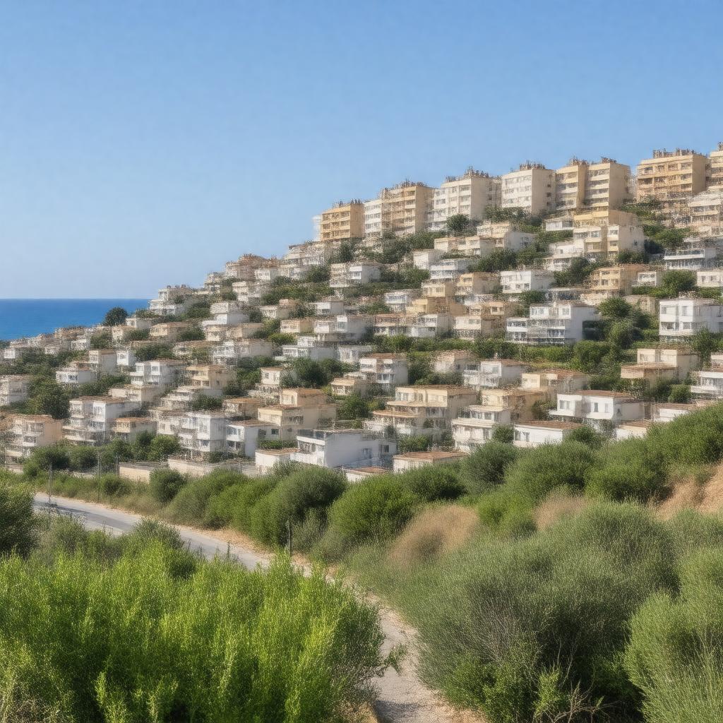 Click to view larger image AI-created image of Haifa Ramat Eshkol neighborhood