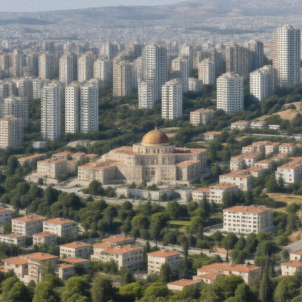 Click to view larger image AI-created image of Haifa Ramat Shaul neighborhood