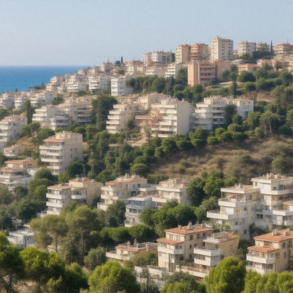 Click to view larger image AI-created image of Haifa Ramat Yitzhak Ben-Zvi neighborhood