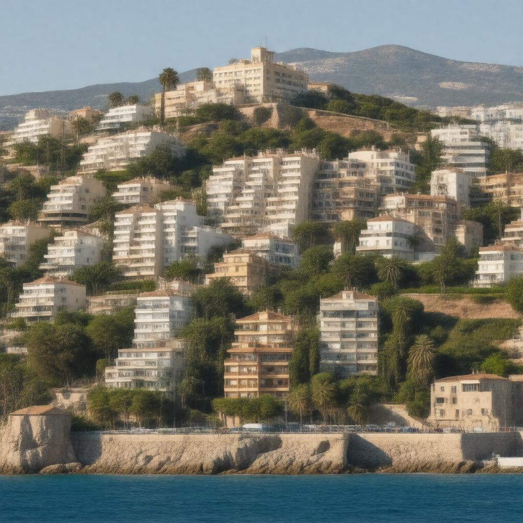 AI-created image of Haifa Ramat Yitzhak Sadeh neighborhood