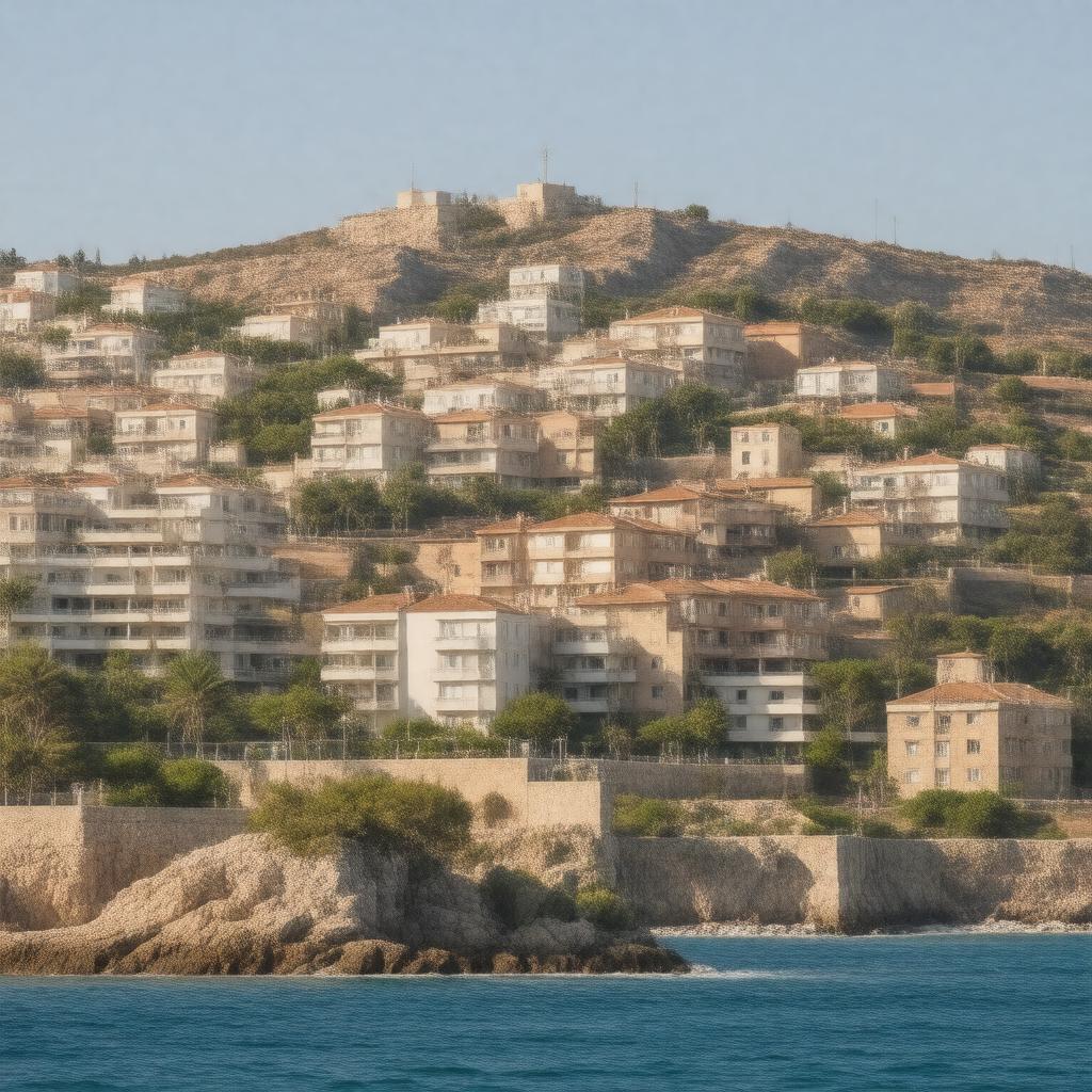 AI-created image of Haifa Ramat Yossef neighborhood