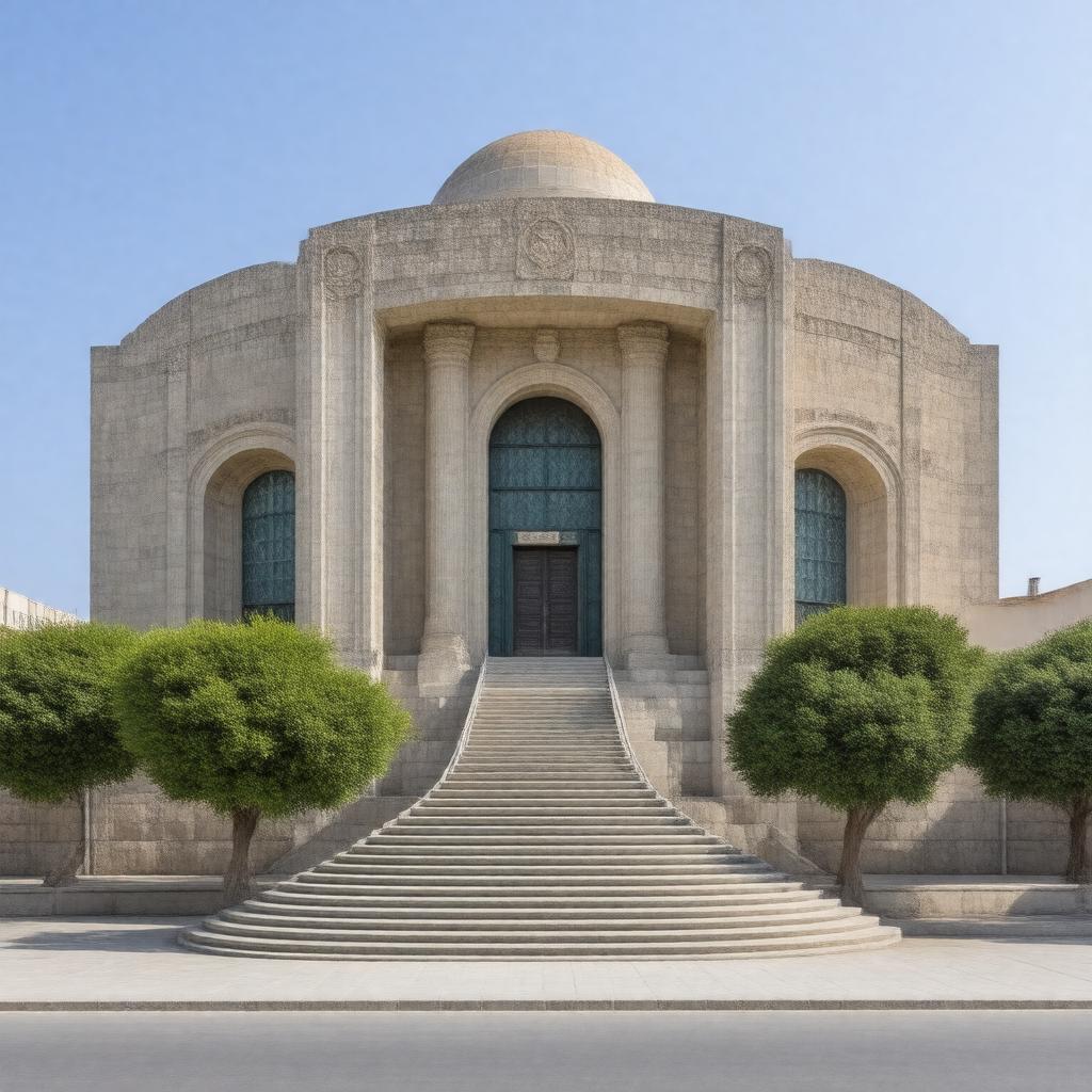 AI-created image of Haifa Science Museum