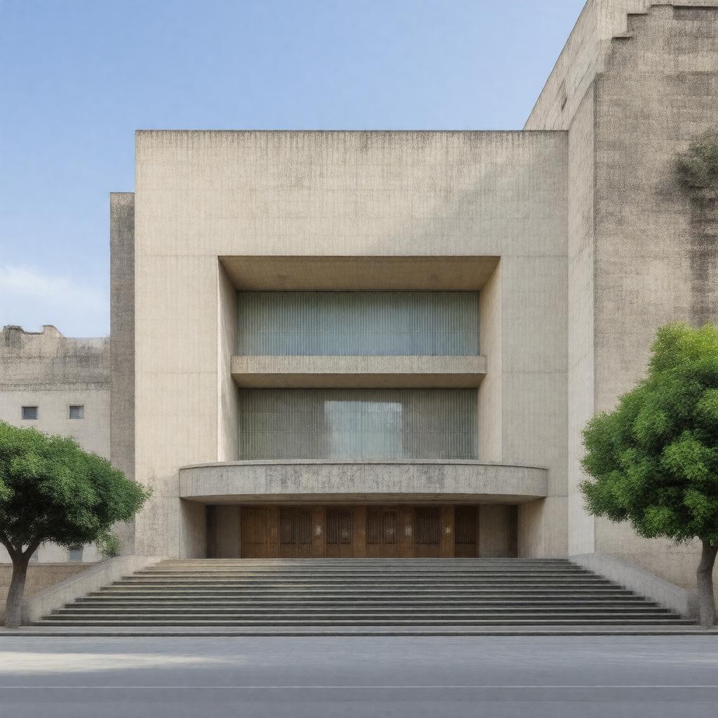 Click to view larger image AI-created image of Haifa Theatre