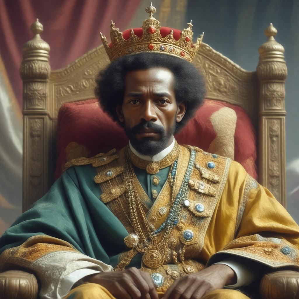 AI-created image of Haile Selassie