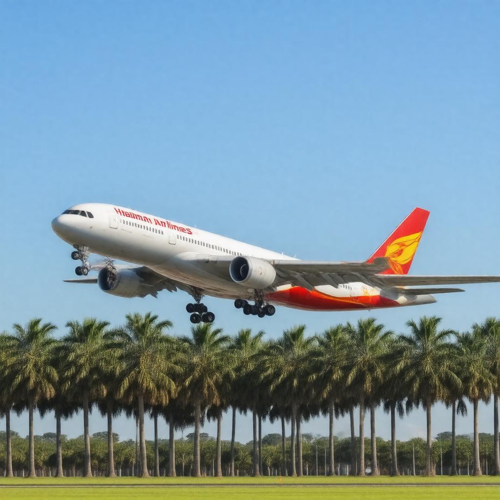 AI-created image of Hainan Airlines