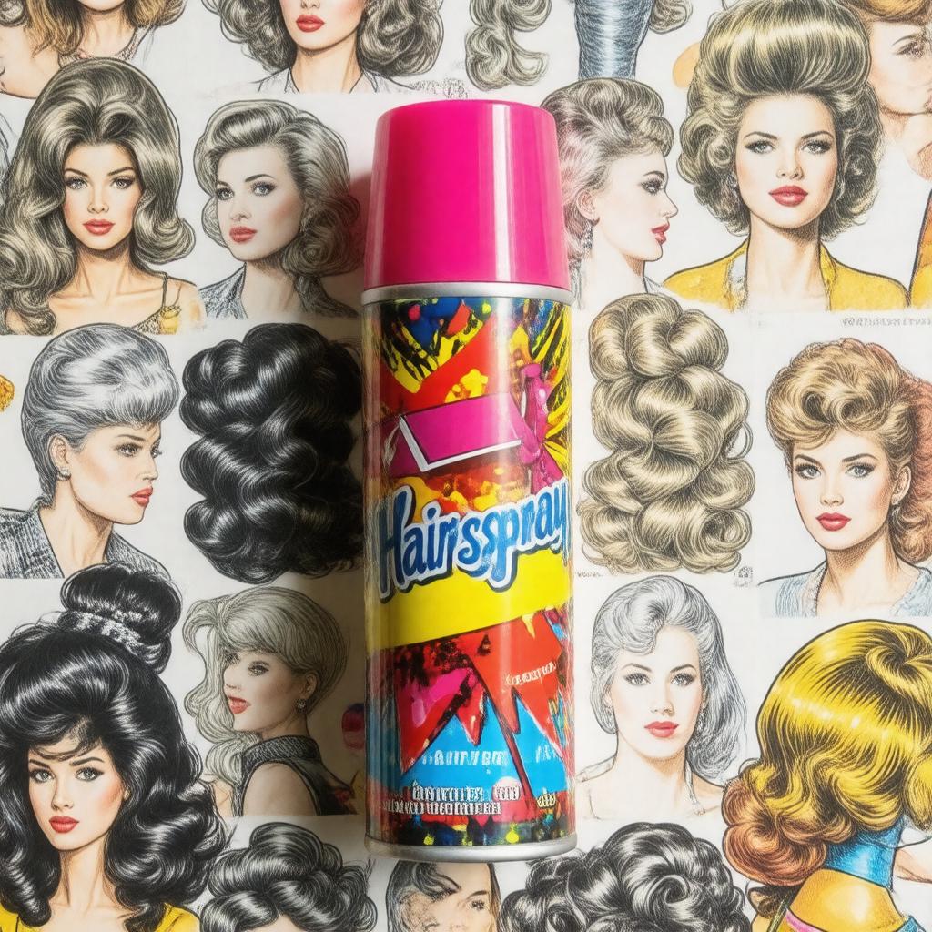 AI-created image of Hairspray