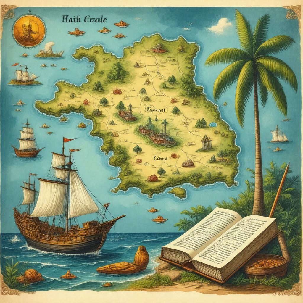 AI-created image of Haitian Creole