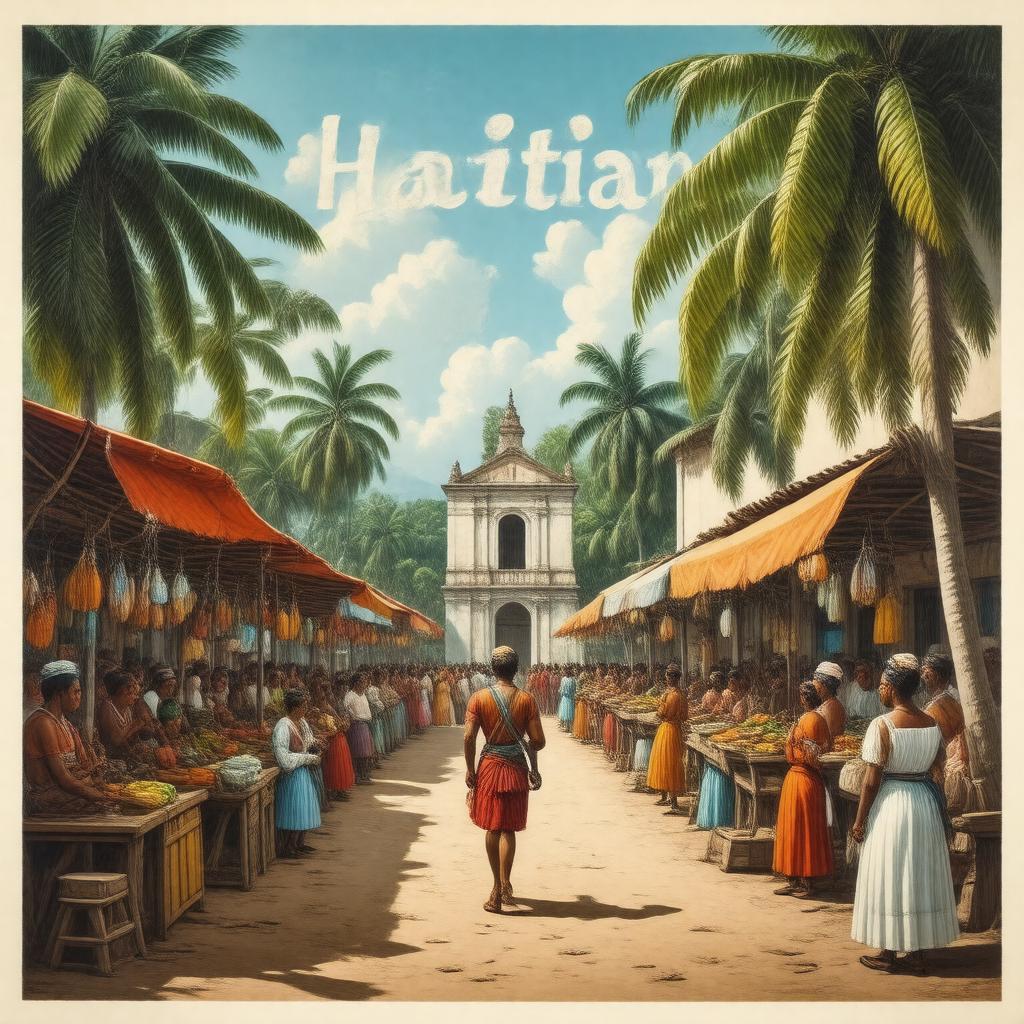 AI-created image of Haitian French