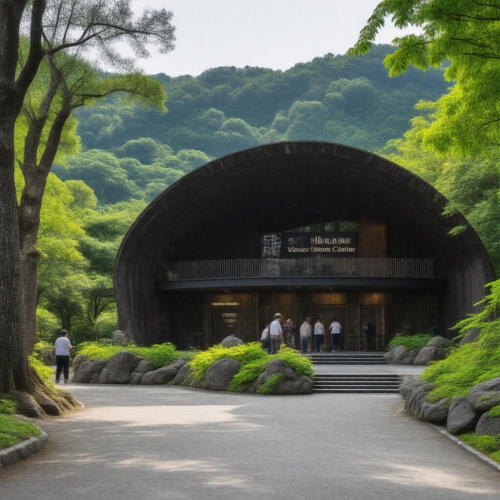 AI-created image of Hakusan Visitor Center